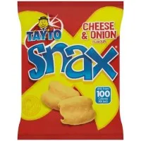 Tayto Snax Cheese & Onion 26g X 50