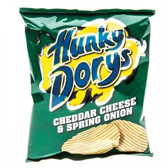 Pack of Hunky Dory Cheese & Onion Crisps