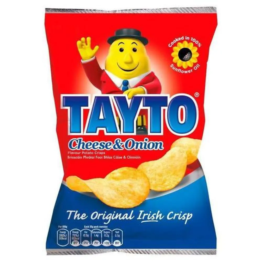 Tayto Cheese & Onion 35g X 50