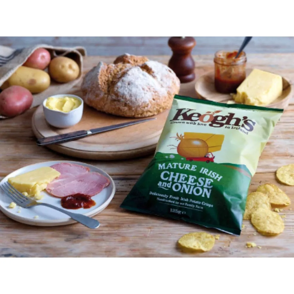 Keoghs Cheese And Onion 45g X 24