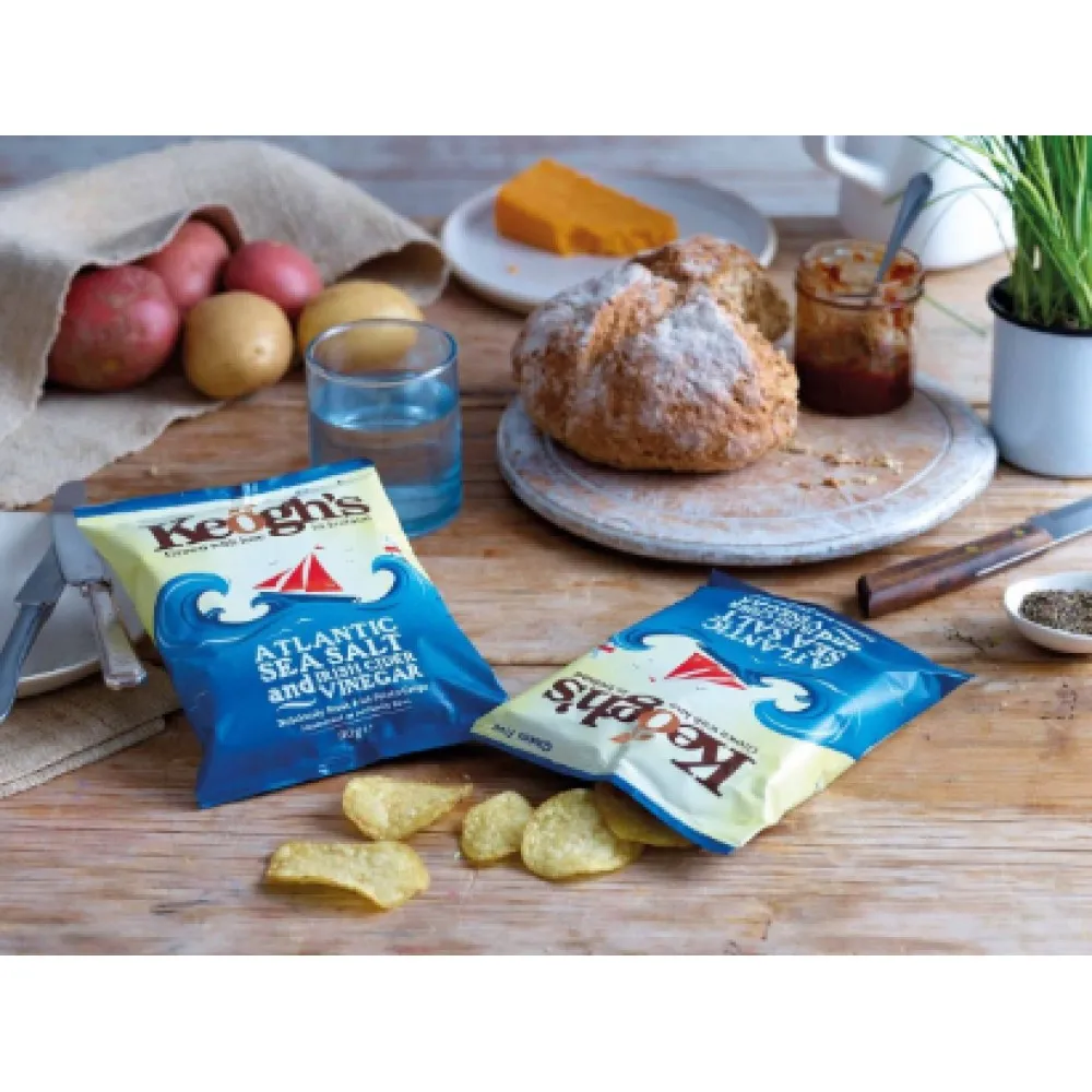 Keoghs Salt And Vinegar 45g X 24