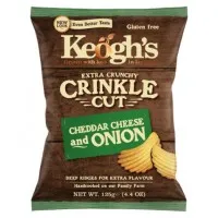 Keoghs Cheddar & Onion Crinkle 45g X 24
