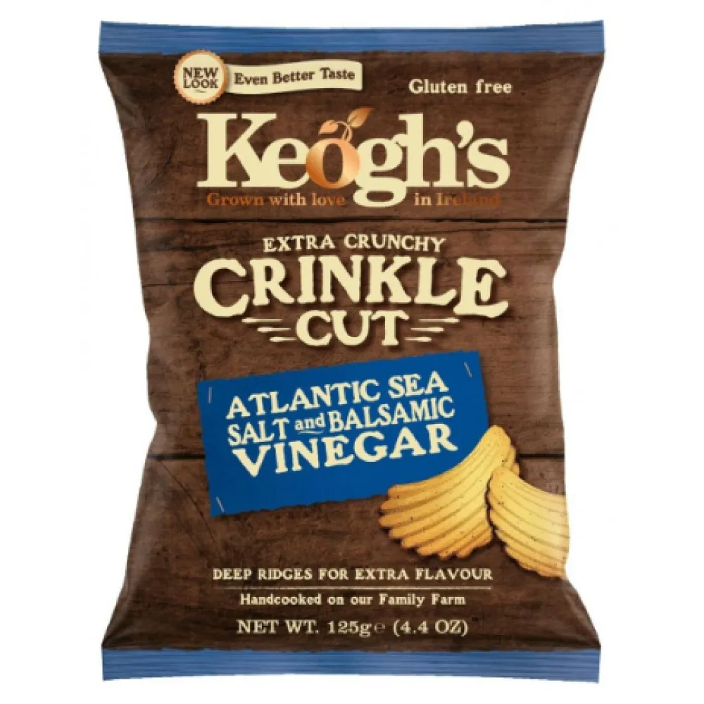 Keogh's Salt And Vinegar Crinkle 45g X 24