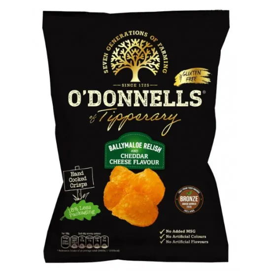 O Donnells Ballymaloe & Cheese 50g X 32
