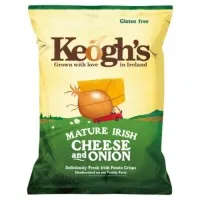 Keogh's Mature Cheese And Onion 125g X 12