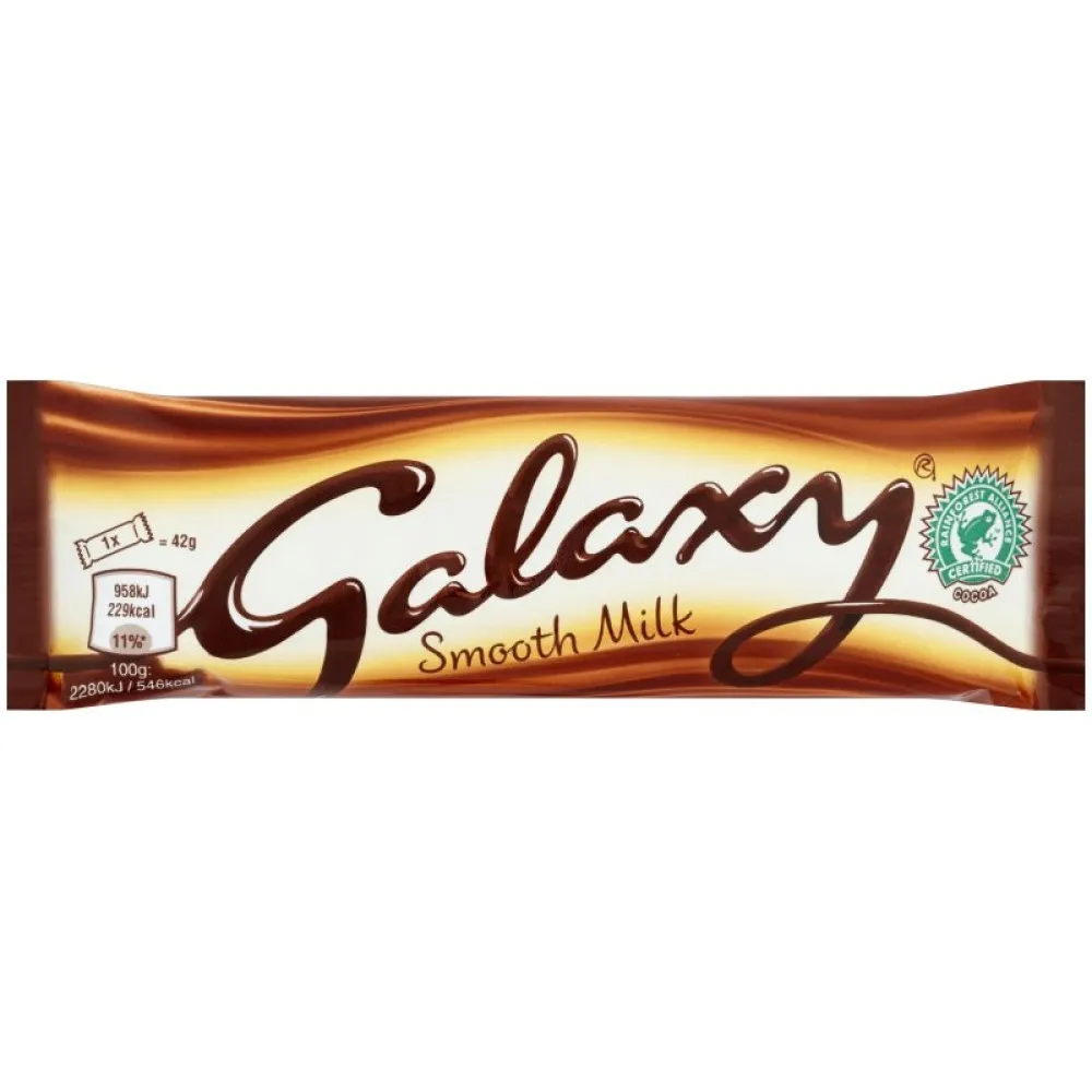 Galaxy Milk Bars 42g X 24
