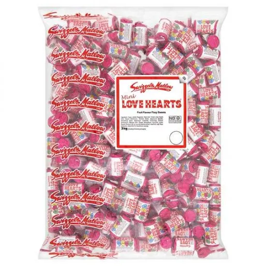 Love Heart Mini Roll 3kg
