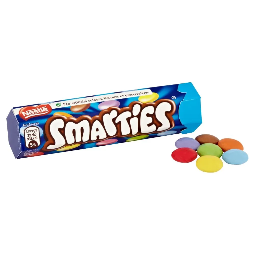 Nestle Smarties Tube 38g X 24