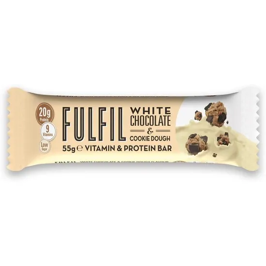 Fulfil White Choc & Cookie Bar X 15