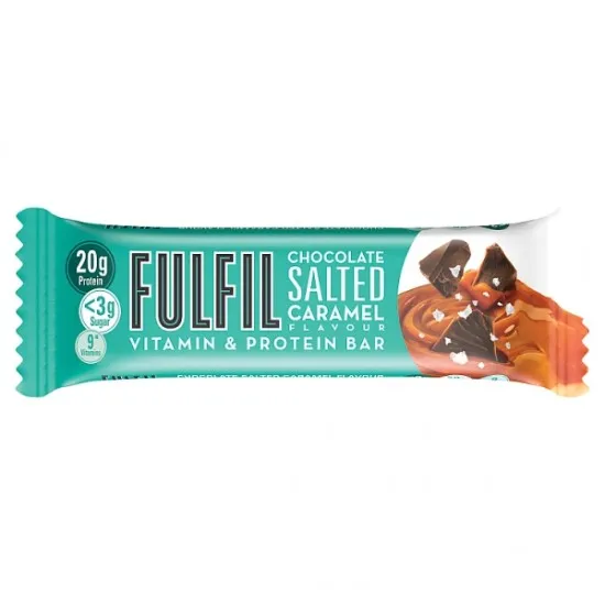 Single Image of Fulfil Salted Caramel Bar X 15