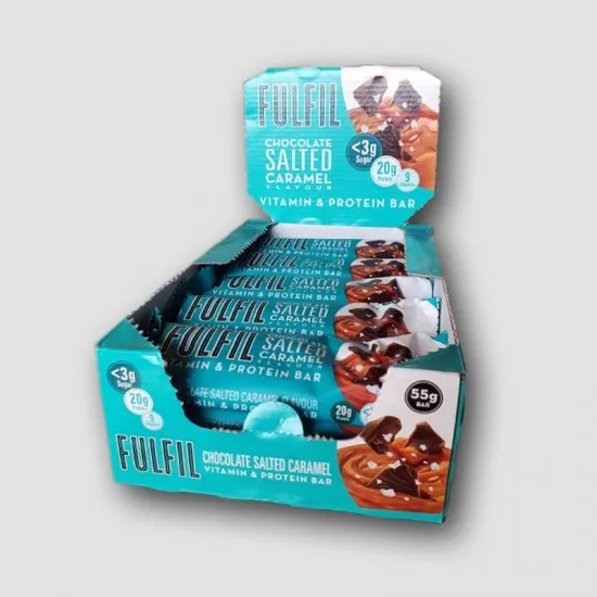 Single Image of Fulfil Salted Caramel Bar X 15