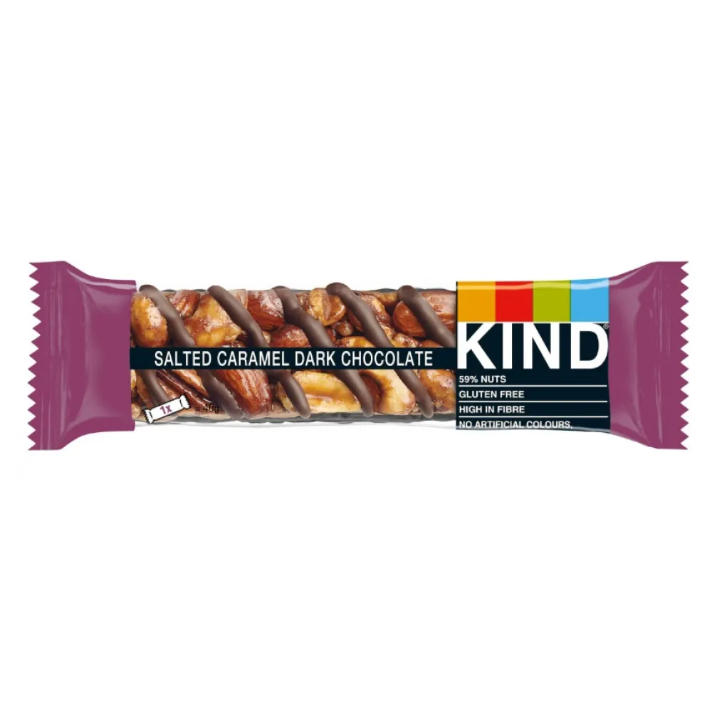 Kind Salted Caramel Dark Choc 40g X 12