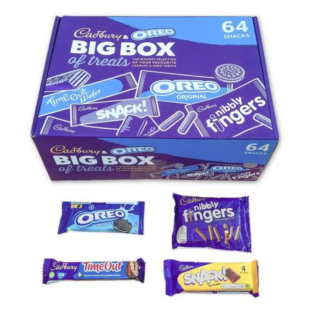 Cadbury Big Box X 64 Snacks