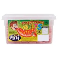 Fini Fizzy Strawberry Belts X 150