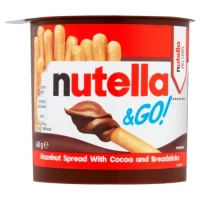 Nutella & Go Hazelnut Spread With Bread Sticks 48g X 12