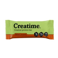 Creatime Salted Caramel Creatine Protein Bar 50g X 12