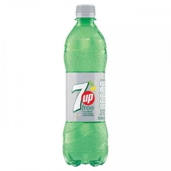 7up Free Contour 500ml X 24