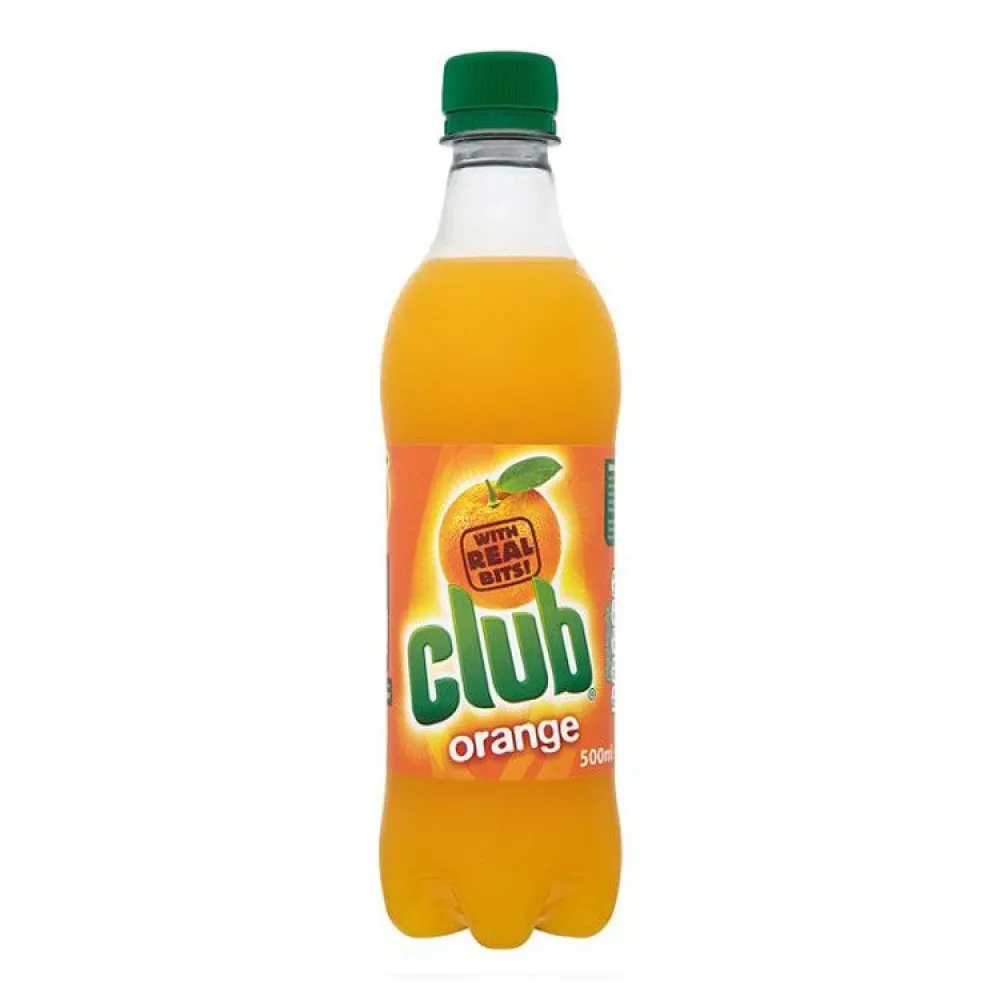 Club Orange Contour 500ml X 24 Drs
