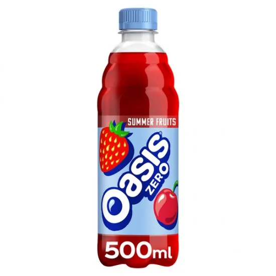 Oasis Zero Summer Fruit 500ml X 24