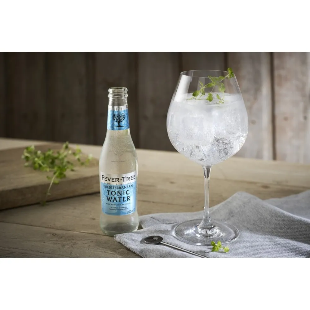 Fevertree Mediterranean Tonic Water 200ml X 24