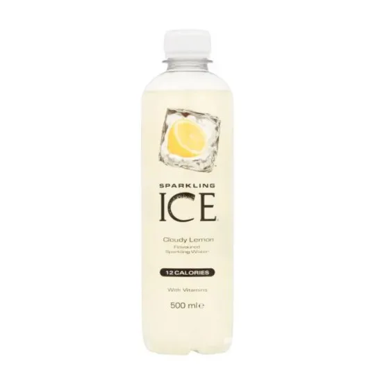 Sparkling Ice Water Cloudy Lemon 500ml X12