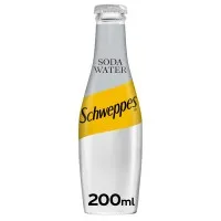 Schweppes Soda Water 200ml X24