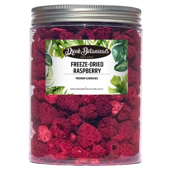 Freeze-dried Raspberries in Jar