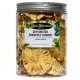Dried Pineapple Flower Rings in a Jar