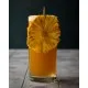 Dried Pineapple Flower Rings in a Jar