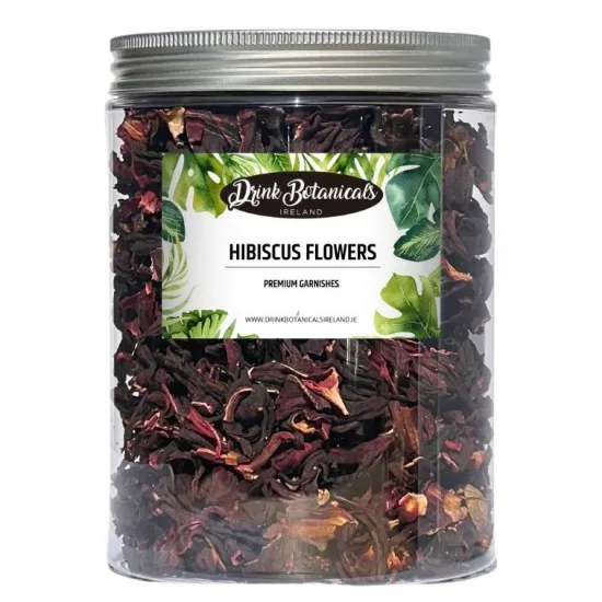 Dried Hibiscus Flower in a Jar