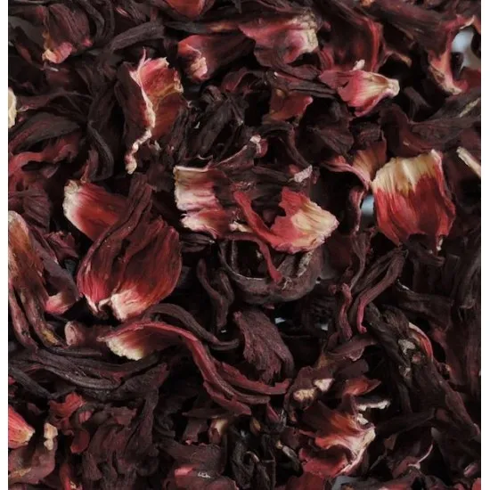 Dried Hibiscus Flower in a Jar