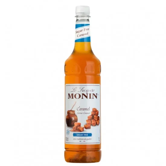 Monin Sugar Free Caramel Syrup 1ltr