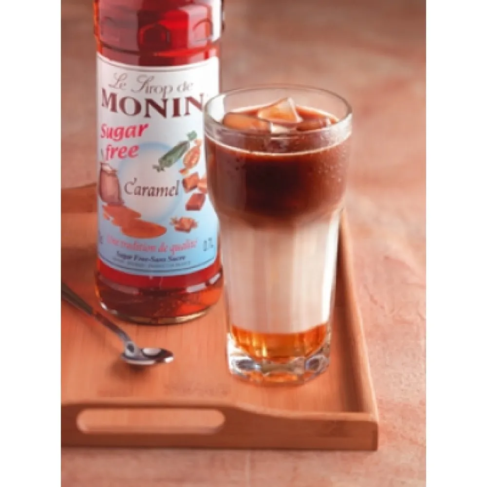 Monin Sugar Free Caramel Syrup 1ltr