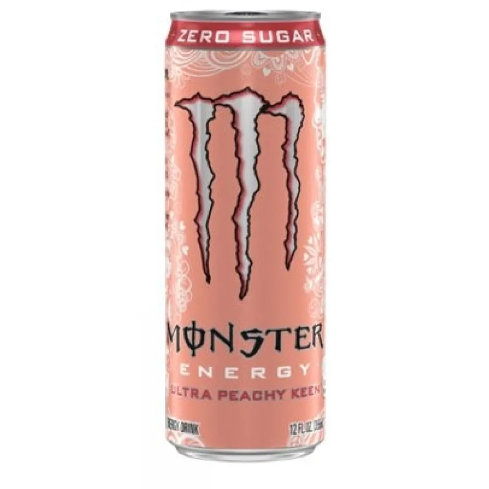 Monster Ultra Peach Keen 500ml X 12 Drs