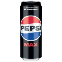 Pepsi Max Cans 330ml X 24 Drs