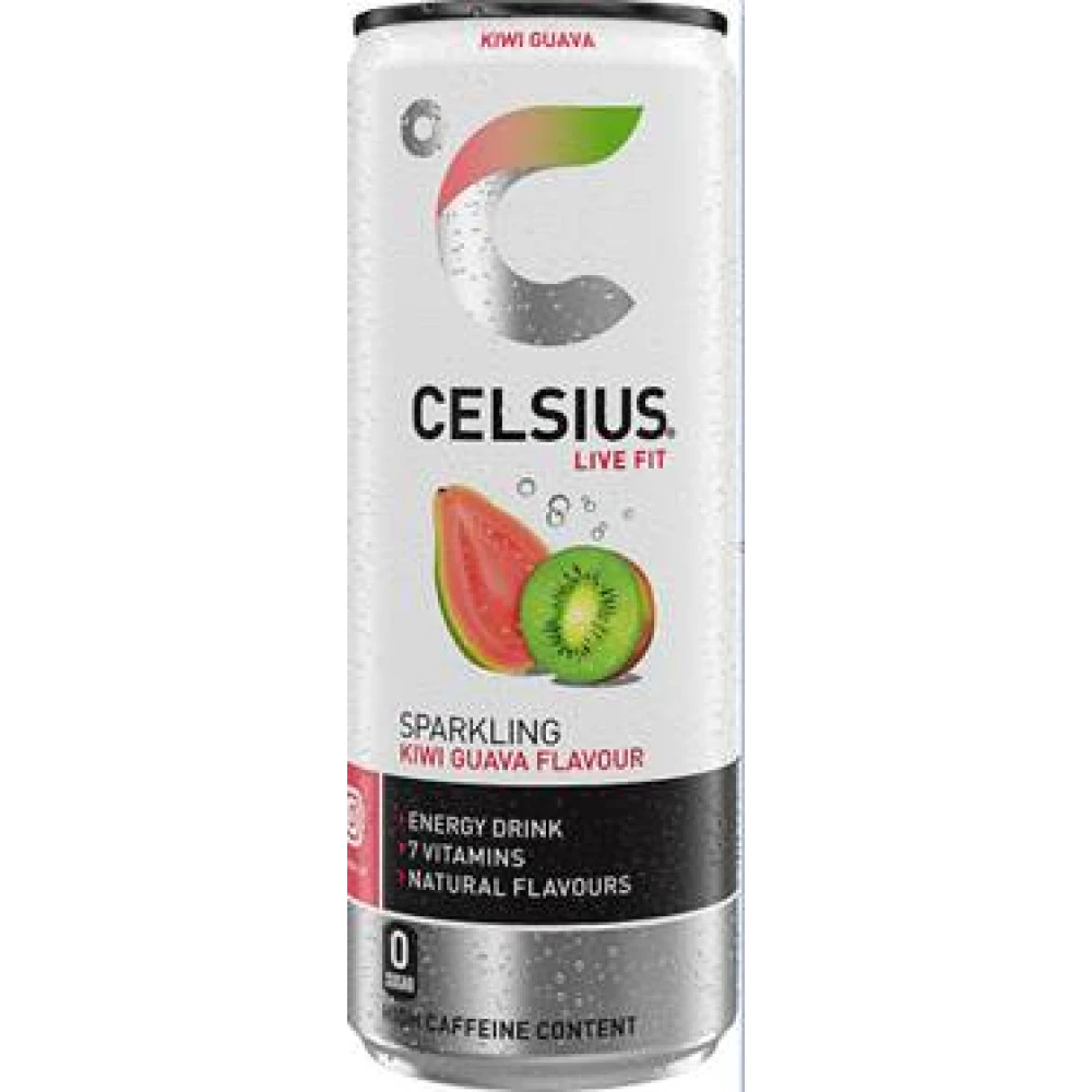 Celsius Kiwi Guava 355ml X 12