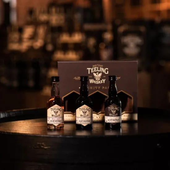 Teelings Whiskey 50ml Trinity Gift Set
