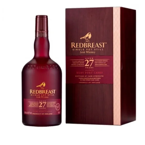 Violet 700ml Red Breast 27 Yr Old Port Cask Whiskey