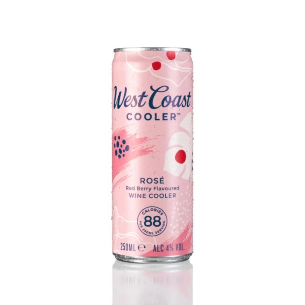 West Coast Cooler Rose Can 250ml X 24 Drs