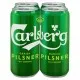 Green can of Carlsberg 