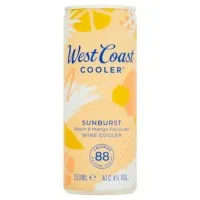 West Coast Cooler Sunburst Can 250ml X 24 Drs