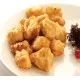 Image of Chicken Chunks on a white plate 