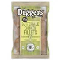 Diggers Buttermilk Chicken Fillets 1kg X 5