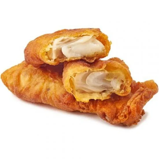 3 Battered Cod Fillet Pieces