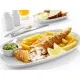 3 Battered Cod Fillet Pieces