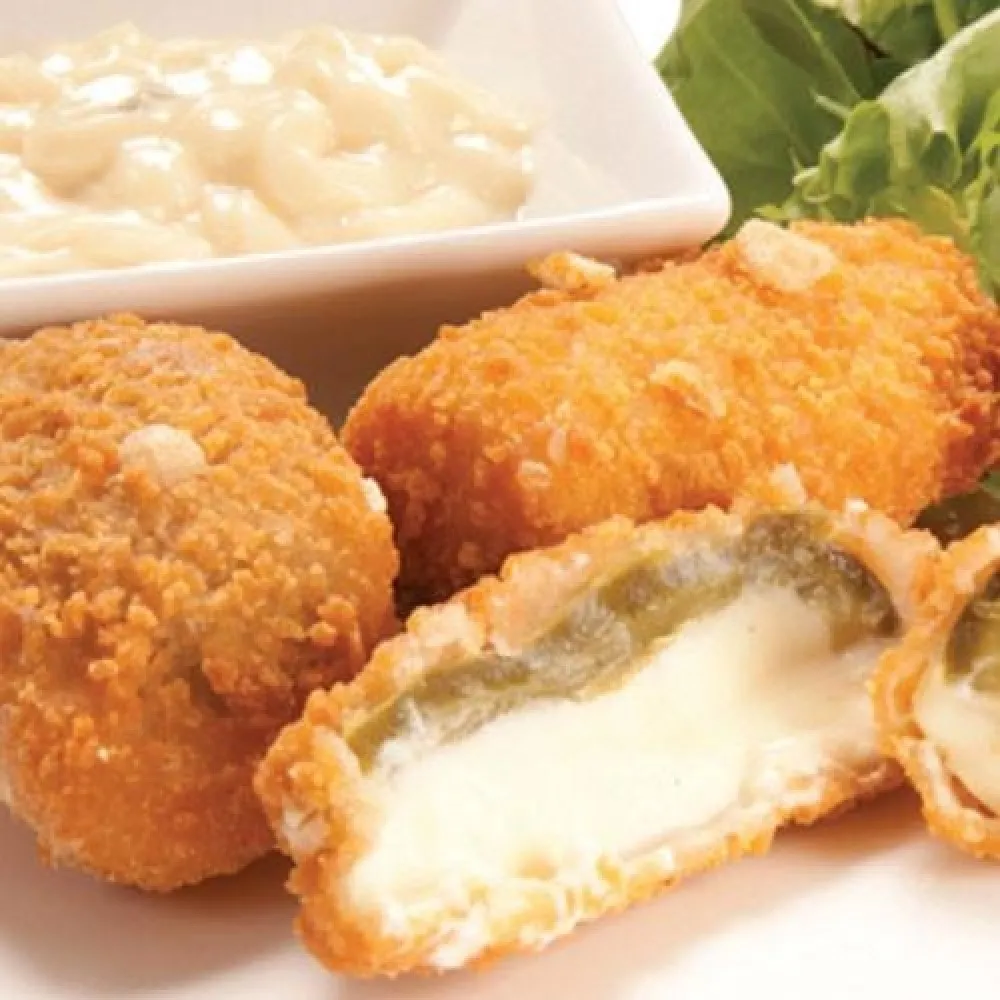 Breaded Stuffed Jalapeno Peppers 1kg X 6