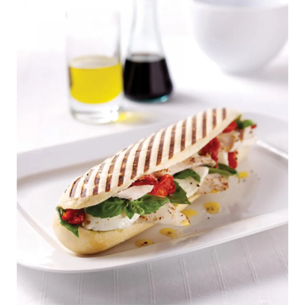 Grill Marked Panini 125g X 66