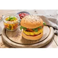 Coghlans Seeded Vegan Burger Bun 72g X 48