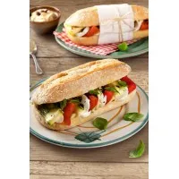 (27476)italian Stone Baked Pre Sliced Ciabatta 10g X 36