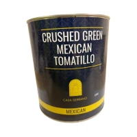 Crushed Green Mexican Tomatillos 2.8kg